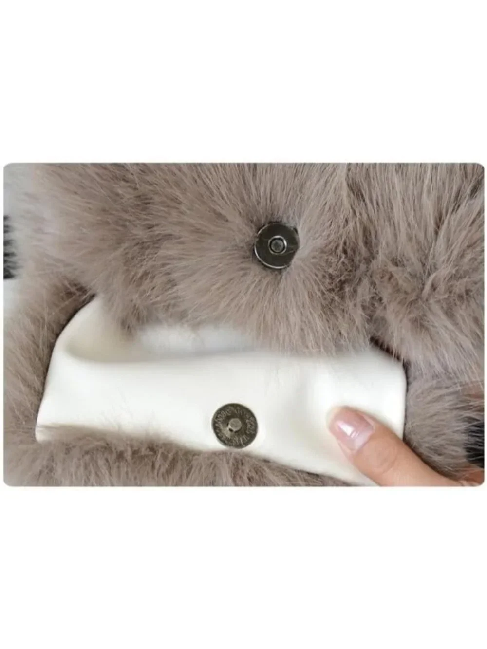 Slouchy Faux Fur Leopard Mini Backpack | Women's Winter Fashion Bag, Fuzzy Style